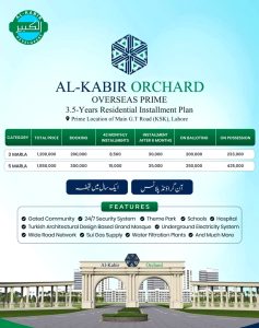 al kabir orchard overseas prime