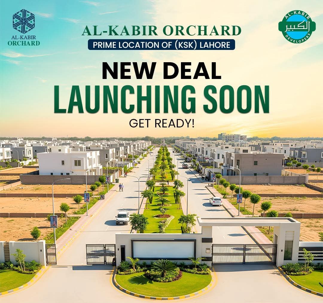 Life Enclave block – Al Kabir Orchard on-ground plots on installments